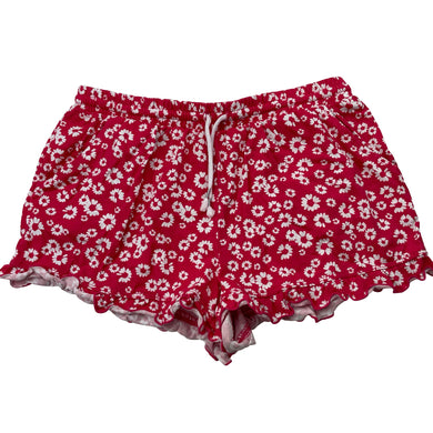 Girls Target, floral cotton shorts, elasticated, EUC, size 9,  