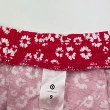 Load image into Gallery viewer, Girls Target, floral cotton shorts, elasticated, EUC, size 9,  