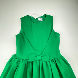 Girls JANIE and JACK, green formal / party / Christmas dress, NEW, size 12, L: 88cm