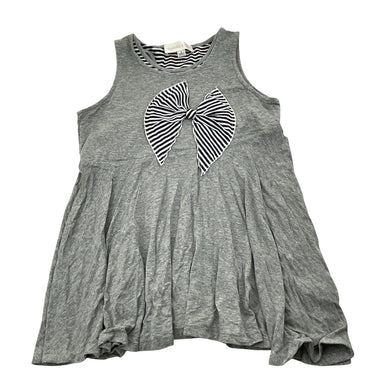 Girls Isobella & Chloe, stretchy sleeveless top, bow, EUC, size 8,  