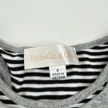 Load image into Gallery viewer, Girls Isobella &amp; Chloe, stretchy sleeveless top, bow, EUC, size 8,  