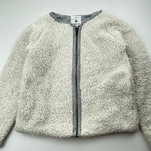Load image into Gallery viewer, Girls Country Road, cotton-lined fleece zip-up jacket / sweater, FUC, size 6-7,  