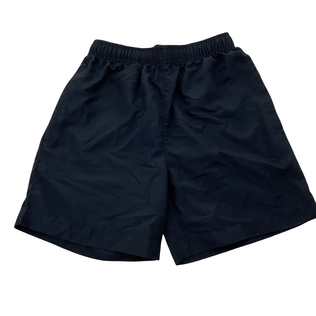Unisex SPARTAN, navy school sports shorts, elasticated, EUC, size 8,  