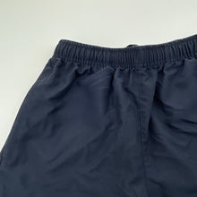 Load image into Gallery viewer, Unisex SPARTAN, navy school sports shorts, elasticated, EUC, size 8,  