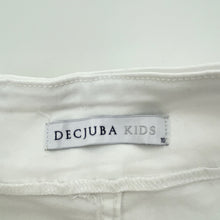 Load image into Gallery viewer, Girls DECJUBA Kids, stretch denim pants / jeggings, elasticated, inside leg: 60cm, EUC, size 10,  