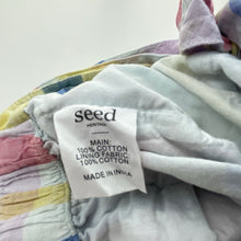 Load image into Gallery viewer, Girls Seed, lined lightweight cotton shorts, elasticated, GUC, size 8,  