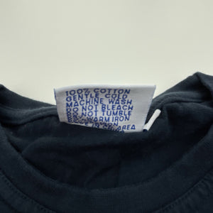 Unisex Jeans for Genes, navy cotton tee / top, EUC, size 8,  