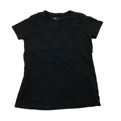 Girls Anko, black cotton tee / top, EUC, size 9,  