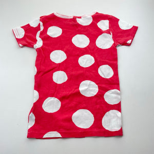 Girls Carter's, cotton pyjama tee / top, GUC, size 8,  