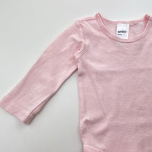 Load image into Gallery viewer, Girls Anko, pink cotton bodysuit / romper, GUC, size 0,  