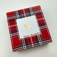 Load image into Gallery viewer, Girls Peter Alexander, red tartan Christmas pyjama top &amp; shorts, NEW, size 14,  