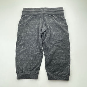 Girls Nike, organic cotton blend cropped pants, elasticated, Inside leg: 34.5cm, EUC, size 8-9,  