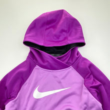 Load image into Gallery viewer, Girls Nike, THERMA-FIT fleece lined hoodie sweater, EUC, size 8-9,  