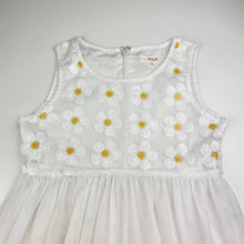 Load image into Gallery viewer, Girls Seed, cotton lined tulle &amp; sequin party dress, marks back left skirt, FUC, size 5-6, L: 58cm