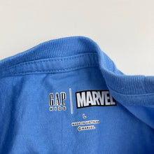 Load image into Gallery viewer, Boys GAP, MARVEL Captain America cotton tee / top, EUC, size 10-11,  