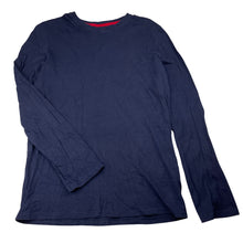 Load image into Gallery viewer, Boys Emerson Jnr, navy cotton long sleeve tee / top, EUC, size 14,  