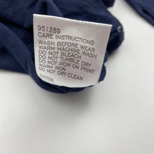 Load image into Gallery viewer, Boys Emerson Jnr, navy cotton long sleeve tee / top, EUC, size 14,  