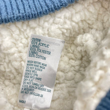 Load image into Gallery viewer, Unisex Anko, fleece-lined, chunky knit hooded cardigan, GUC, size 1,  