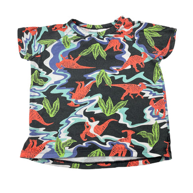 Boys BONDS, pyjama tee / top, dinosaurs (wash fade), FUC, size 3,  