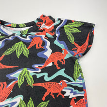 Load image into Gallery viewer, Boys BONDS, pyjama tee / top, dinosaurs (wash fade), FUC, size 3,  