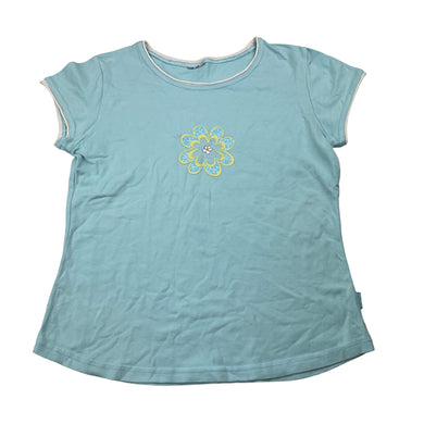 Girls Pumpkin Patch, stretchy tee / top, no size, armpit-armpit: 35cm, GUC, size 8-9,  