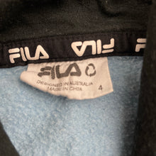 Load image into Gallery viewer, Boys FILA, fleece-lined hoodie sweater (wash fade), FUC, size 4,  