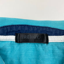 Load image into Gallery viewer, Boys TRENDY, cotton polo shirt top, armpit&#39;armpit: 35cm, GUC, size 7-8,  