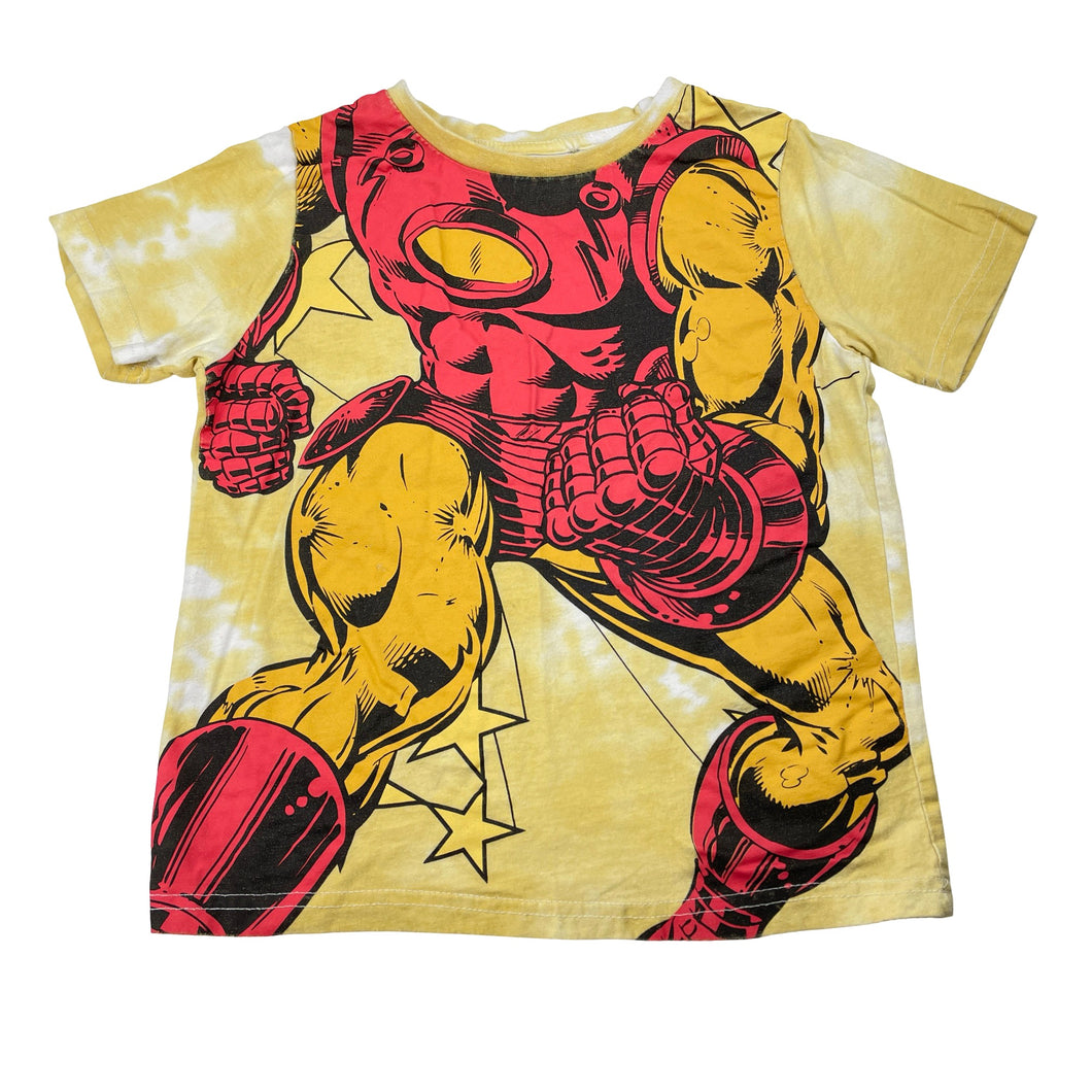 Boys MARVEL, cotton tee / top (wash fade), FUC, size 5,  