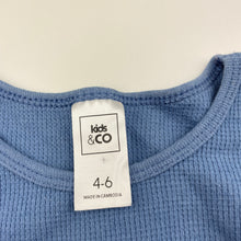 Load image into Gallery viewer, Boys Kids &amp; Co, waffle cotton long sleeve top, GUC, size 4-6,  