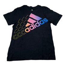 Load image into Gallery viewer, Unisex Adidas, black cotton tee / top, FUC, size 8-9,  