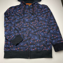Load image into Gallery viewer, Boys TILT, fleece-lined zip hoodie sweater, skateboard, FUC, size 14,  
