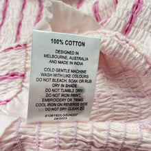 Load image into Gallery viewer, Girls Milkshake, shirred pink cotton top, EUC, size 8,  