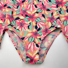 Load image into Gallery viewer, Girls Anko, floral long sleeve swim one-piece, GUC, size 6,  