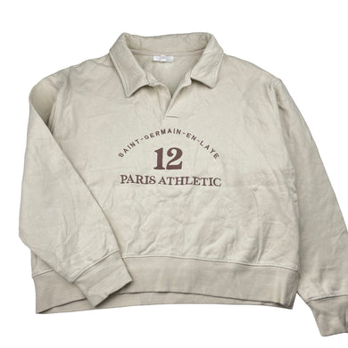 Girls Seed, embroidered fleece-lined sweater / jumper, EUC, size 12,  