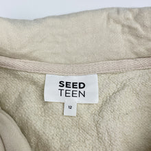 Load image into Gallery viewer, Girls Seed, embroidered fleece-lined sweater / jumper, EUC, size 12,  