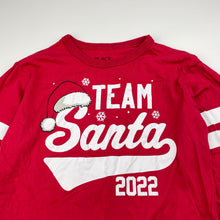 Load image into Gallery viewer, Unisex The PLACE, Christmas cotton long sleeve top, EUC, size 7-8,  