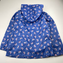 Load image into Gallery viewer, Girls Kids &amp; Co, fleece-lined lightweight spray jacket, EUC, size 7,  