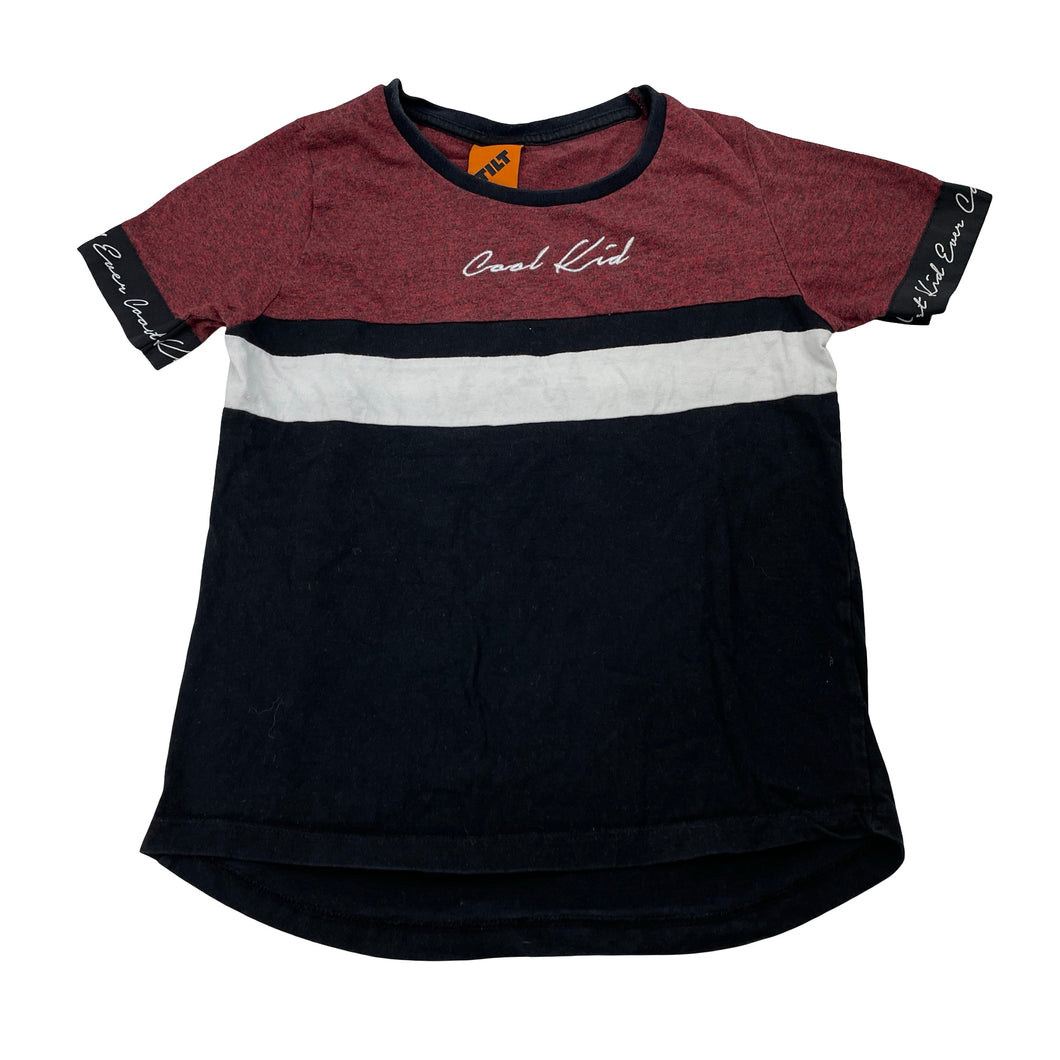 Boys TILT, embroidered tee / top, FUC, size 6,  