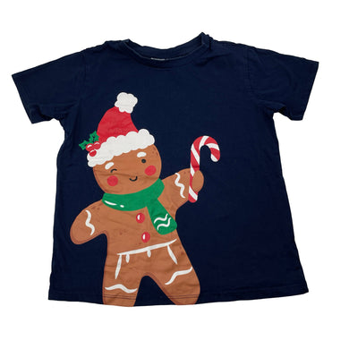 Unisex Anko, cotton Christmas pyjama tee / top, FUC, size 6,  