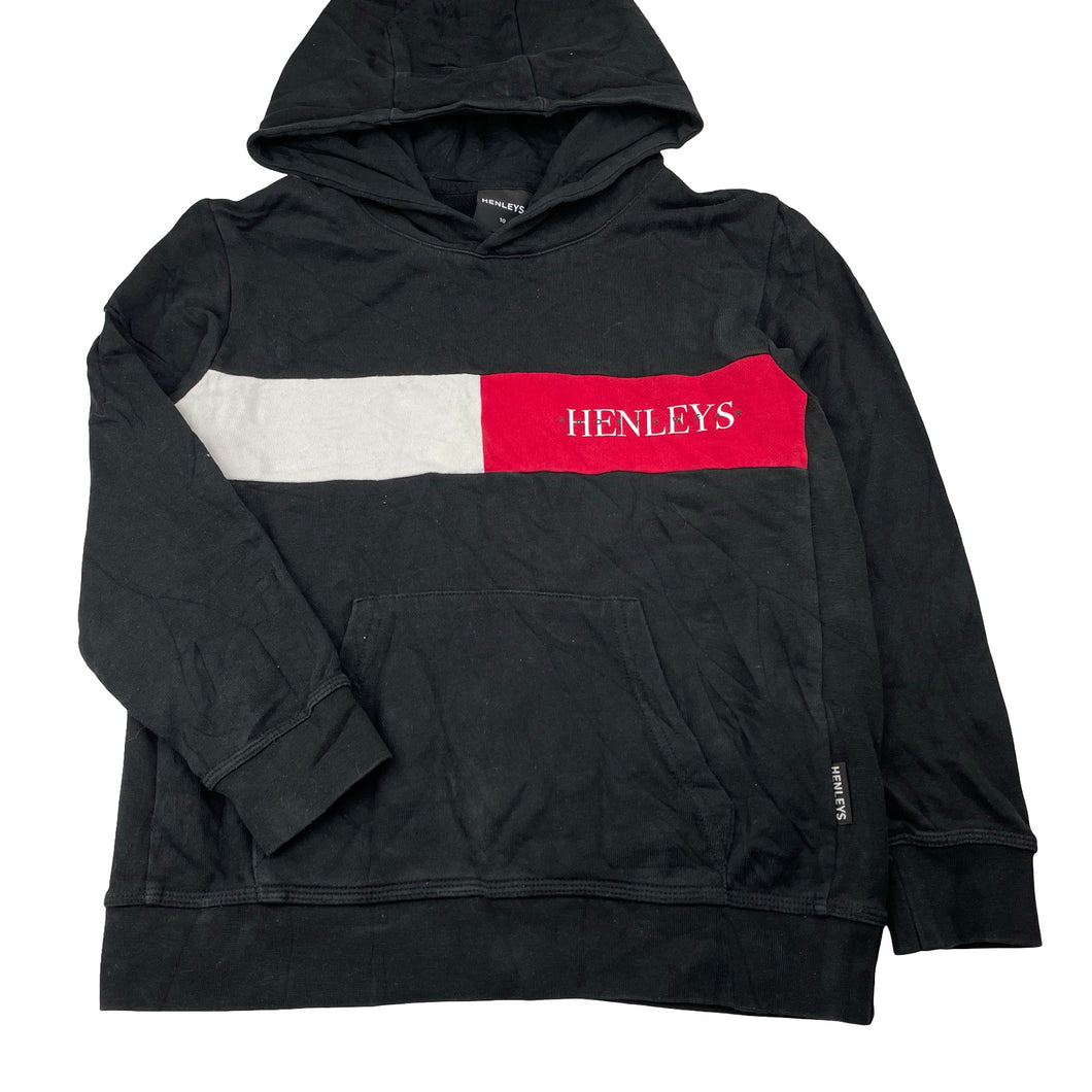 Unisex HENLEYS, cotton hoodie sweater , FUC, size 10,  