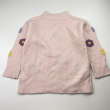 Load image into Gallery viewer, Girls Milkshake, stretchy sweater / jumper, flowers, GUC, size 4,  