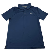 Load image into Gallery viewer, Boys UNDER ARMOUR, Heatgear loose fit sports polo shirt, GUC, size 10-11,  