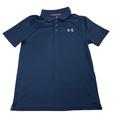 Boys UNDER ARMOUR, Heatgear loose fit sports polo shirt, GUC, size 10-11,  