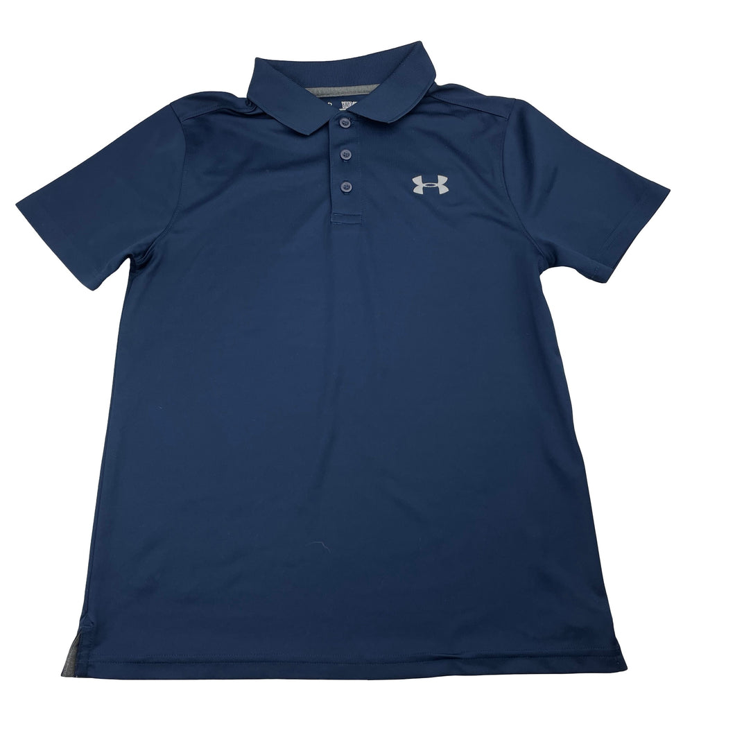 Boys UNDER ARMOUR, Heatgear loose fit sports polo shirt, GUC, size 10-11,  