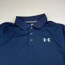 Load image into Gallery viewer, Boys UNDER ARMOUR, Heatgear loose fit sports polo shirt, GUC, size 10-11,  