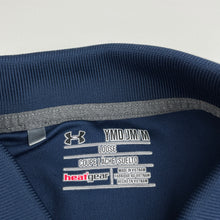 Load image into Gallery viewer, Boys UNDER ARMOUR, Heatgear loose fit sports polo shirt, GUC, size 10-11,  