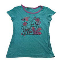 Load image into Gallery viewer, Girls Neon, cotton pyjama tee / top, FUC, size 10,  