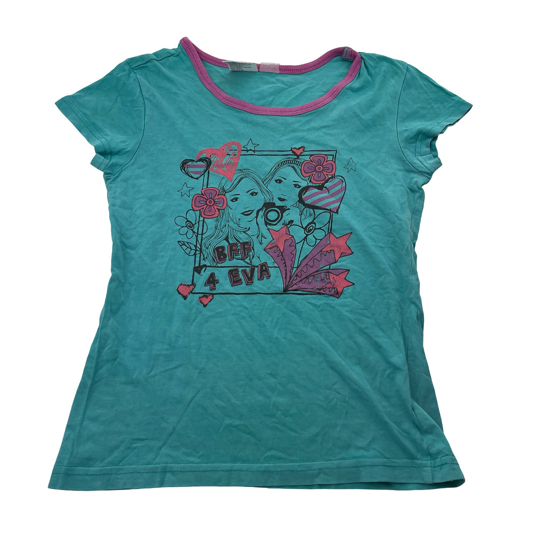 Girls Neon, cotton pyjama tee / top, FUC, size 10,  