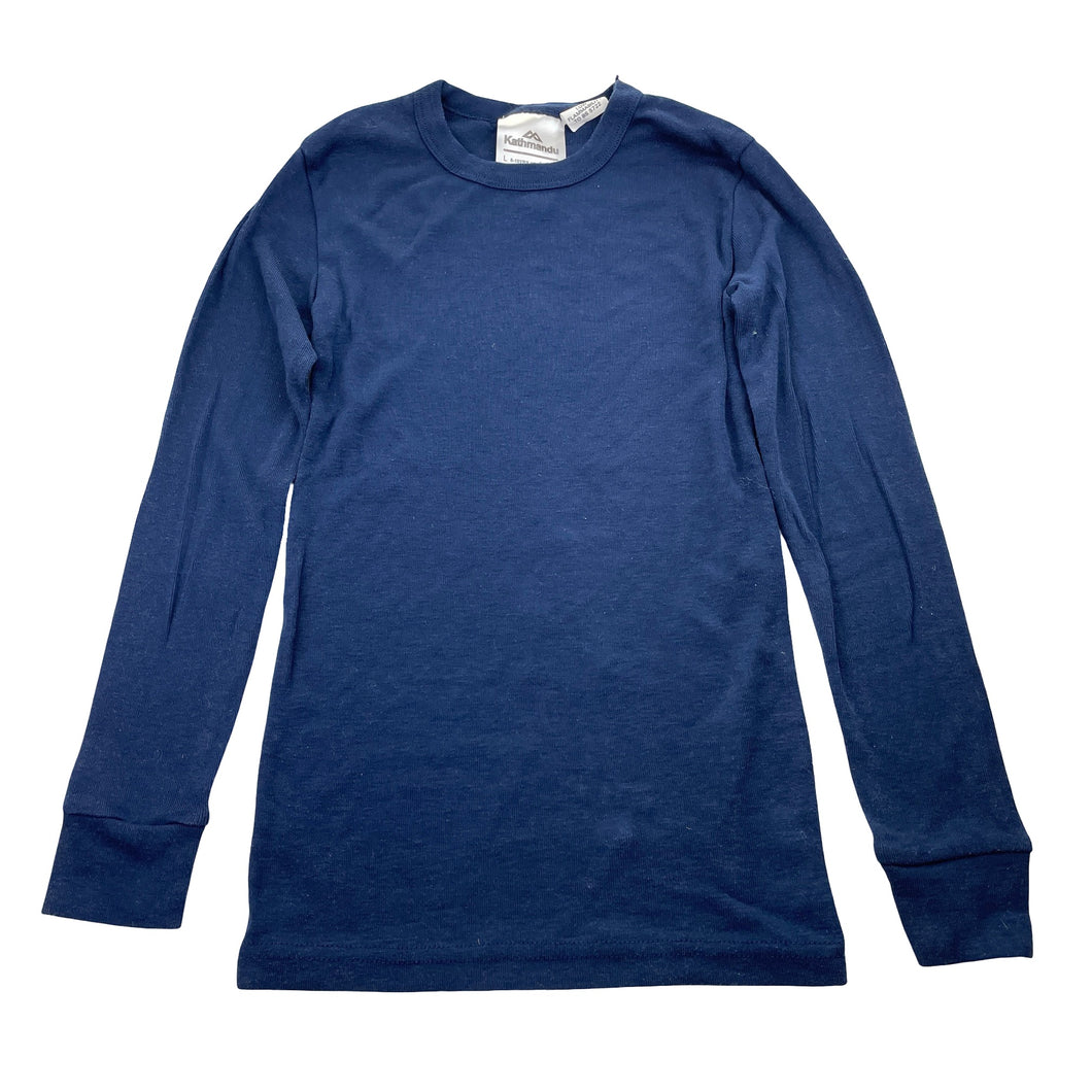 Unisex Kathmandu, lightweight knit long sleeve top, GUC, size 8-10,  