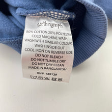 Load image into Gallery viewer, Boys Earth Nymph, fleece-lined hoodie sweater, sharks, EUC, size 4,  